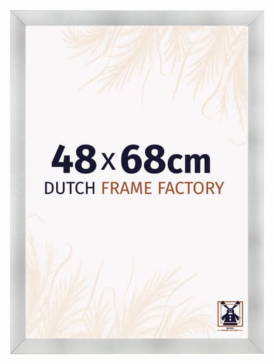 Fotolijst 48x68 cm - MDF - Aluminium Geborsteld - Praag
