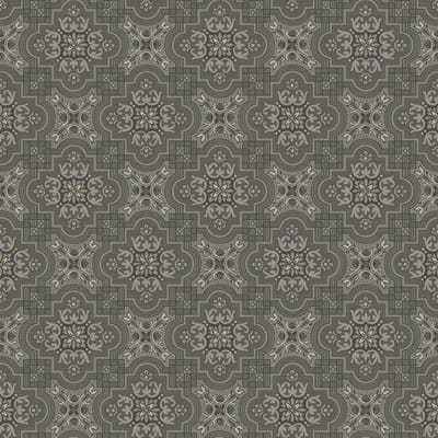 Duro Vliesbehang 517-03 - Gammalsvenska klassiker - Klassiek Grijs - 53cm x 10.05m