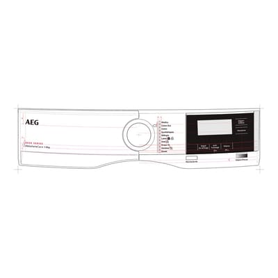 AEG controlepaneel, wit, AEG 140247902020