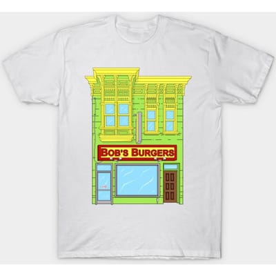 T-shirt Dames Bobs Burgers Harajuku Print Kawaii T-shirt Zomer Korte Mouw Dames T-shirt Top 3XL