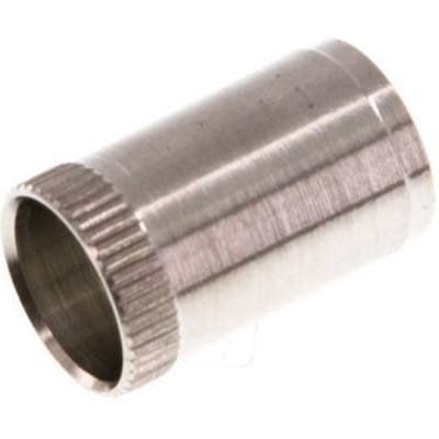 14x11mm RVS Versterkingshuls met Kartelrand