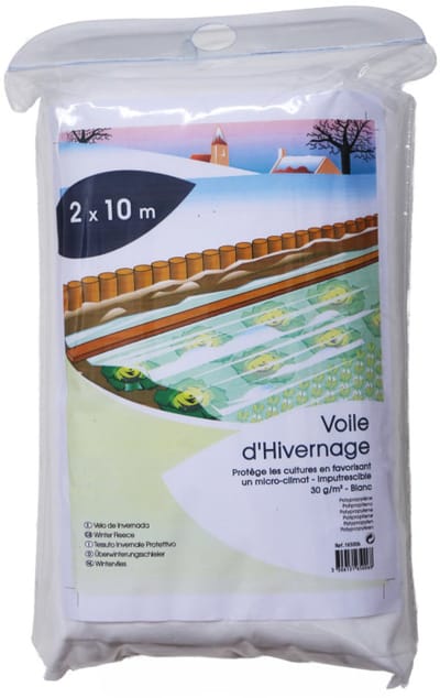 Wintervlies 2m x 10m - 30g/m² - Plantenbeschermhoes