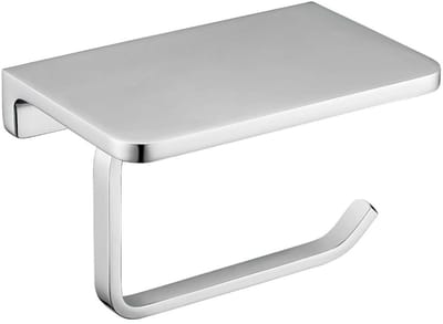 OMNIRES Uni - Toiletrolhouder met planchet, chroom UN10525CR