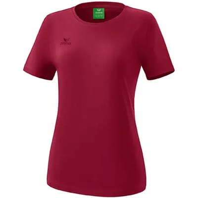 Erima Teamsport T-Shirt Dames - Bordeaux | Maat: 36