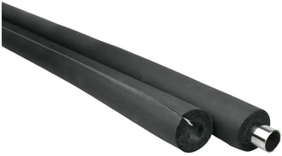Zelfklevende buisisolatie 2m, flexibel, 28x15mm, zwart