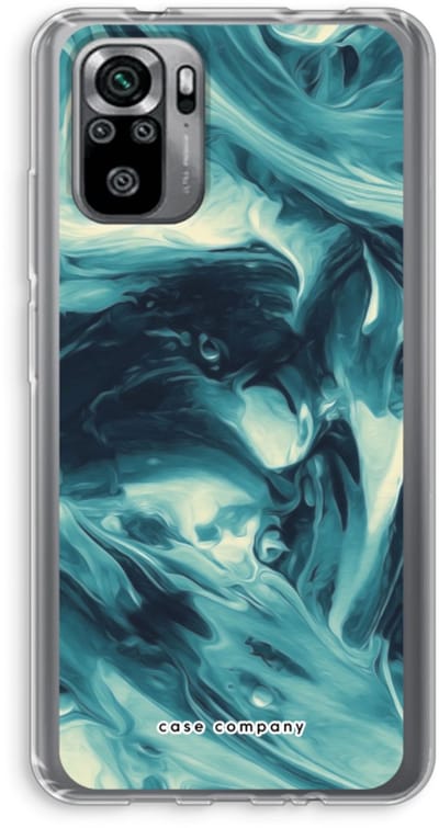 Case Company® - Hoesje geschikt voor Xiaomi Redmi Note 10S hoesje - Dreaming About Whales - Soft Cover Telefoonhoesje - Bescherming aan alle Kanten en Schermrand
