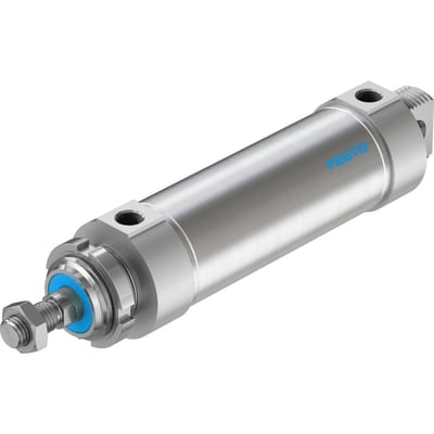 Festo Ronde Cilinder 63mm Boring 125mm Slag Dubbelwerkend - 196015 - P2CV9
