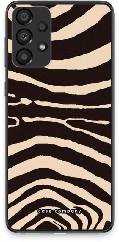 Case Company® - Hoesje geschikt voor Samsung Galaxy A33 5G hoesje - Arizona Zebra - Soft Cover Telefoonhoesje - Bescherming aan alle Kanten en Schermrand