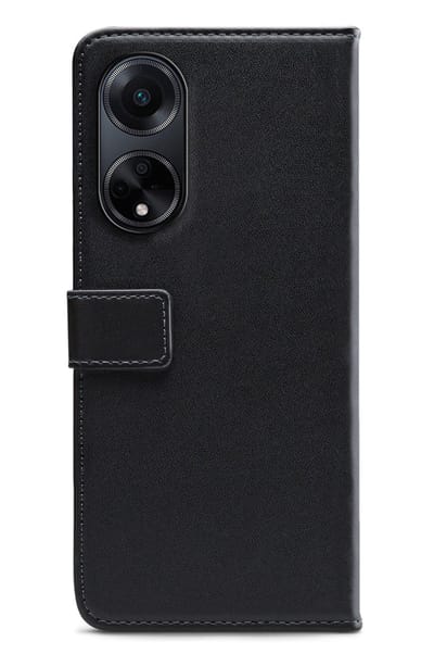 Mobilize Telefoonhoesje geschikt voor OPPO A98 Hoesje | Mobilize Classic Gelly Wallet Bookcase Portemonnee | Pasjeshouder voor 2 Pasjes | Telefoonhoesje voor Pinpas / OV Kaart / Rijbewijs - Zwart