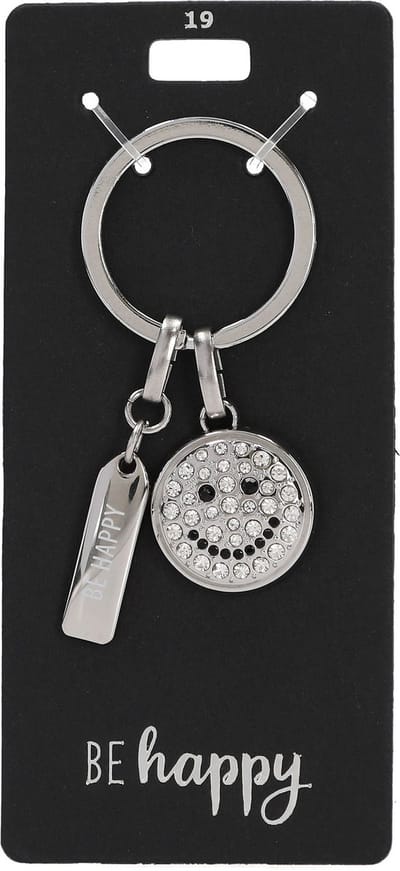 Depesche - Glamour sleutelhanger - mot. 019 - Be happy