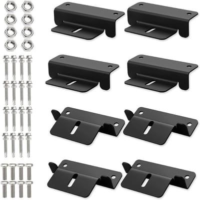 Zonnepaneel Z-Montagebeugels voor Camper en Boot, 8 Stuks