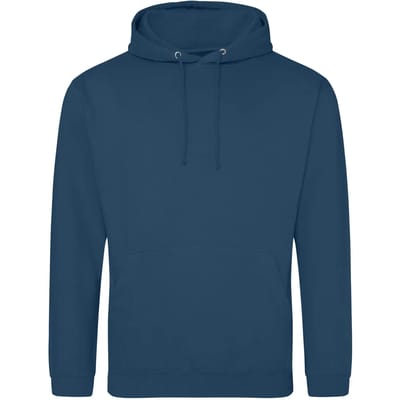 Just Hoods College Hoodie JH001 - Ink Blue - 3XL