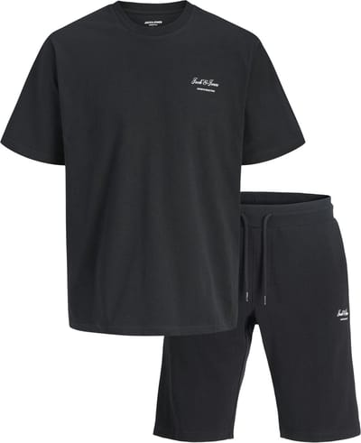 Jack & Jones Archive Graphic Shirt en Joggingshort Set Junior - Maat 128