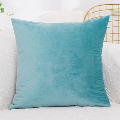 Effen Velours Kussenhoes Huis Nieuwjaar Decoratief 40*40/45*45/50*50/55*55/60*60cm Kussenhoes Housse De Coussin Cojines 40x40cm