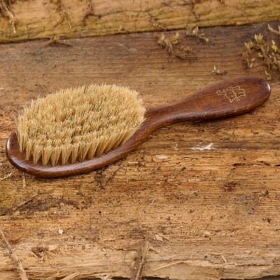 Mars Coat-King Kattenborstel – Natuurlijke Borstelharen – Beukenhouten Handvat – 185 mm – Voor Ontwarren en Ontklitten