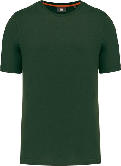 WK. Designed To Work Duurzaam heren T-shirt ronde hals WK302 - Forest Green - 4XL