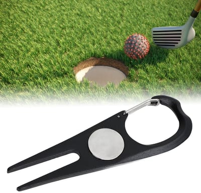 NTH products- Pitchfork Golf - Corrosiebestendig - Golf Divot Vork - Aluminium Reparatievork - Vuilverwijdering - Duurzaam Materiaal