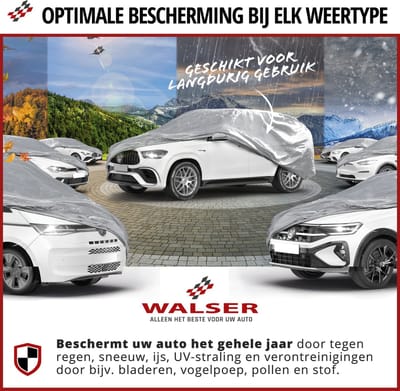 Walser Dekzeil voor auto All Weather - Bus dekzeil Maat 11 zilver