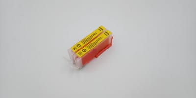 KATRIZ® huismerk inkt voor|Canon CLI-571Y XL(transparent)|11ml | ( 2stuks) - Met chip