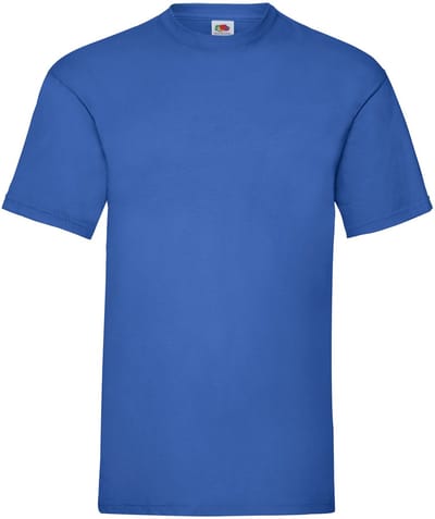 T-shirt Fruit Of The Loom Valueweight Adult Royal - S