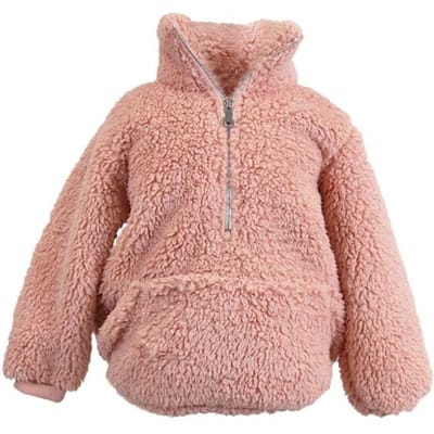 Unique Living - Hoodie Willow Kids old Pink -43x47cm
