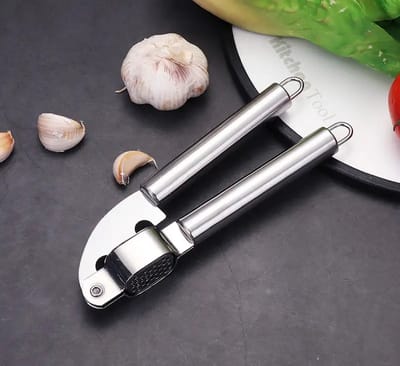 Knoflookpers - RVS - Knoflookpers/Gemberpers - Vaatwasser bestendig - Knoflook snijder - IXEN