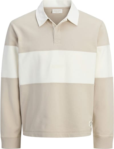 JACK&JONES - JORFREDERIKSBERG BLOCKING SWEAT POLO - Heren - Sweaters