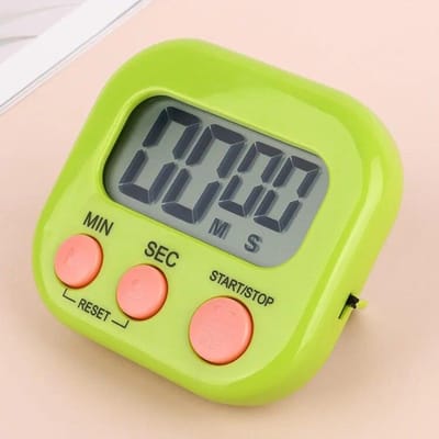 Multifunctionele magnetische digitale keukentimer Klok Luid alarm LED-display voor koken Douche Bakken Stopwatch Gereedschap Gadgets(zonder batterij)