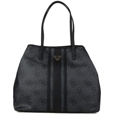 Guess Victtoria Large 2 in 1 Tote - Shopper 40 cm (coal logo)