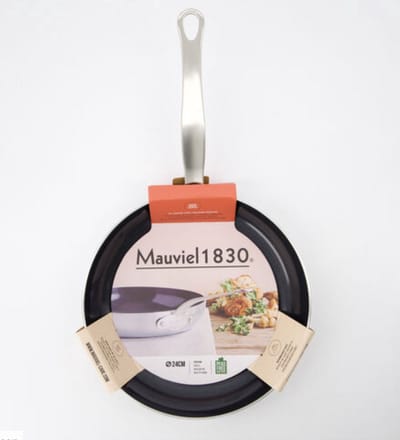Mauviel1830 - RVS - Roestvrijstalen braadpan - 28 cm - alle warmtebronnen (incl inductie)
