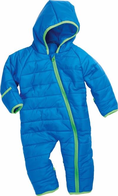 Playshoes Gewatteerde Onesie Baby - Blauw/Groen - Maat 62