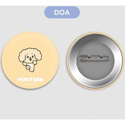 BADGE CAN MINITEEN, PRODUITS SEVENTEEN, KPOP, Officiel, Original, Authentique DOA
