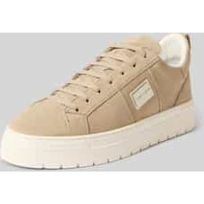 Antony Morato Heren Lage sneakers Moose Mmfw01880 - Beige - Suède - Maat 43