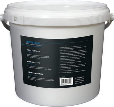 SW-Stahl 02130L montagepasta 3 kg I bandenwisseltoebehoren I wielmontagepasta I bandenmontagepasta wit I montagepasta I bandenmontagepasta I voor runflat- en pax-banden