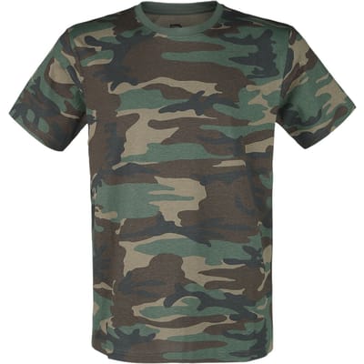 Brandit T-shirt - Premium T-Shirt - S tot 7XL - voor Mannen - woodland