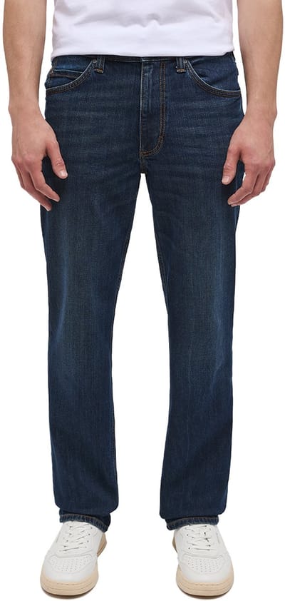 Mustang jeans - Heren Jeans - Heren - W33 X L32 - Blauw - Katoen - 1013717-5000 Tramper