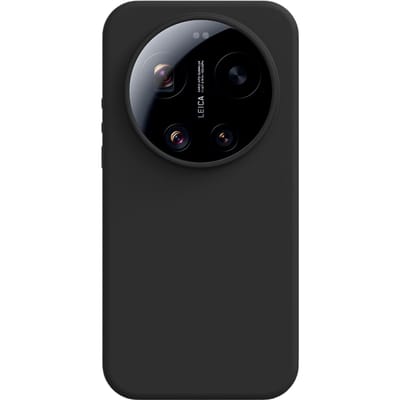 Mocaa Xiaomi 17 Ultra Siliconen Hoesje Zwart
