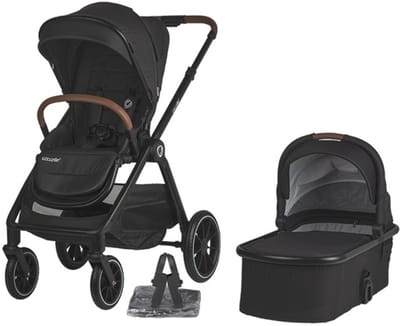 Coccolle Aspen - 2in1 Kinderwagen - Jet Black