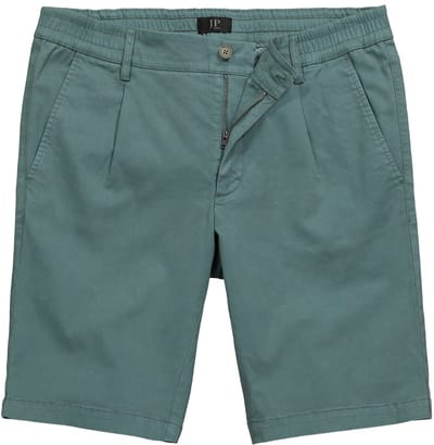 JP 1880 - Heren - Chinobermuda FLEXNAMIC® straight fit - Eucalyptus - Maat 70