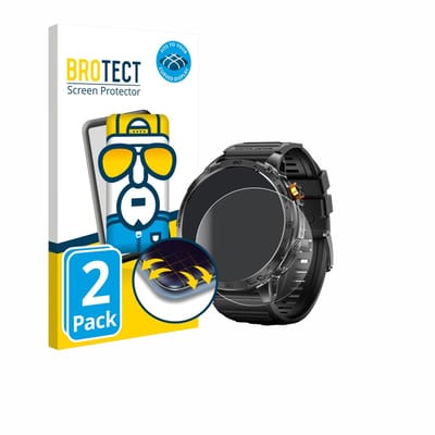 BROTECT - Screenprotector voor Stahlgear Zeus 2.0 1.75" - Folie Beschermfolie transparant volledig dekking - 2 Stuks