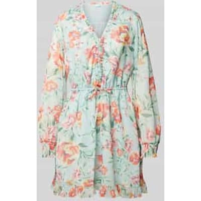 Minirok met bloemenprint, model 'VANESSA'