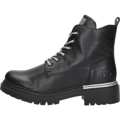 Rieker Veterschoenen Hoog Veterschoenen Hoog - Zwart - Maat 36