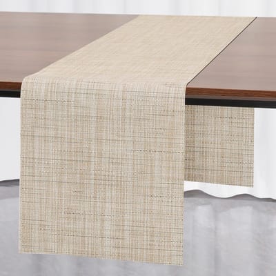 Tafelloper - Modern PVC Afwasbaar - Voor Buiten - Geel