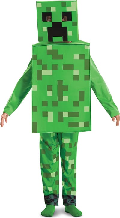 MINECRAFT (MOJANG), Creeper Fancy Aankleden, Maat XS (3T-4T jaar), Jongens