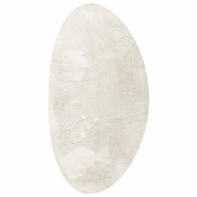 vidaXL - Tapijt - HUARTE - Crèmekleurig - 80 - x - 150 - cm - Polyester
