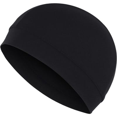 Bonnet uni simple couleur tête de mort pour hommes et femmes, Bonnet respirant décontracté sportif pour sports d'extérieur pour hommes et femmes black