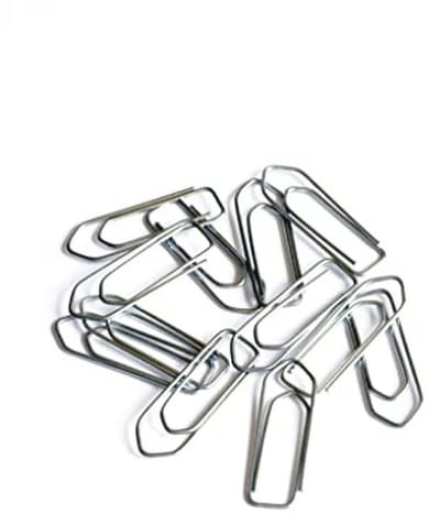 Middelgrote Paperclips, 33 mm nr. 4 - Stalen Klemmen voor Kantoor en Thuisgebruik