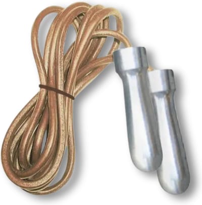 Toorx Fitness - Springtouw Leer Pro - voor Bodybuilding en MMA - Jump Rope - voor Volwassenen en Kinderen - Chromen grepen