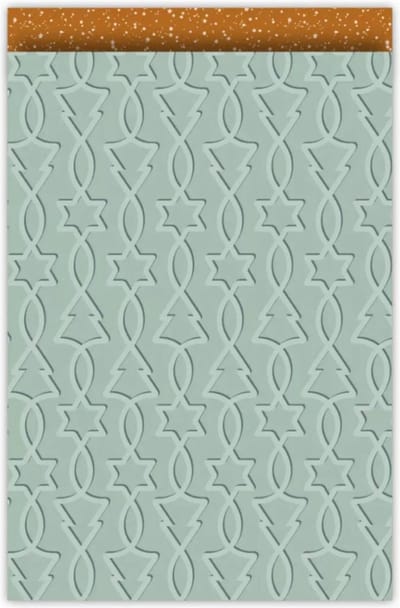 Kerst Papieren Cadeauzakjes - 10 stuks - Inpakken - Kerstbomen Sterren - 17 x 25 cm - Pastel Groen Cognac