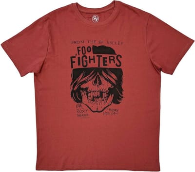 Foo Fighters - SF Valley Heren T-shirt - M - Rood